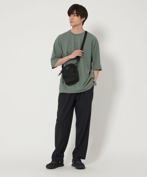 green label relaxing ダブルジップバックパック ブラック ダブルジップ バックパック / リュック - はっ水 -（バック