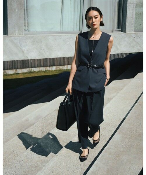 グリーンレーベル ワイドパンツ green label relaxing スラックス パンツ 「size SHORTあり