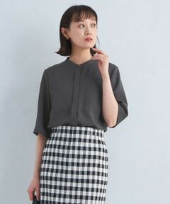D ラグラン タック ソデスリット 8.5分袖 ブラウス （シャツ