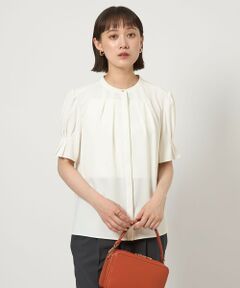 「green label relaxing」 長袖ブラウス FREE モカ レディース green label relaxing / グリーンレーベル リラクシング