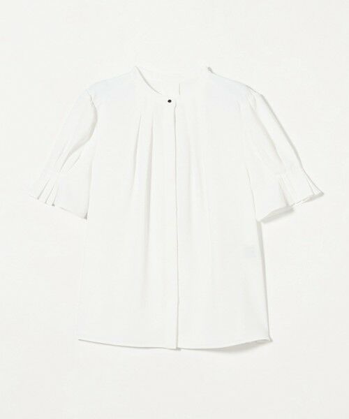 green label relaxing / グリーンレーベル リラクシング シャツ・ブラウス | 袖タック ショートスリーブ ブラウス | 詳細3
