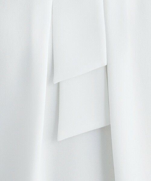 green label relaxing / グリーンレーベル リラクシング シャツ・ブラウス | チャーム ボウタイ フレンチスリーブ ブラウス | 詳細4