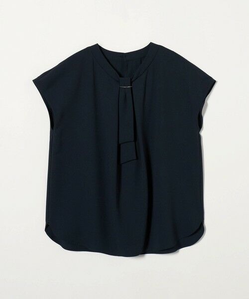 green label relaxing / グリーンレーベル リラクシング シャツ・ブラウス | チャーム ボウタイ フレンチスリーブ ブラウス | 詳細18