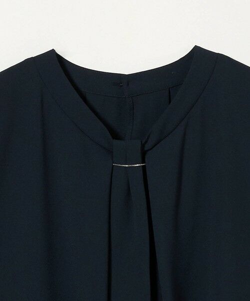 green label relaxing / グリーンレーベル リラクシング シャツ・ブラウス | チャーム ボウタイ フレンチスリーブ ブラウス | 詳細20