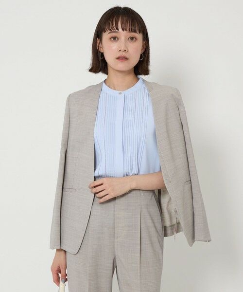 セール】 ピコピンタック ショート スリーブ ブラウス （シャツ