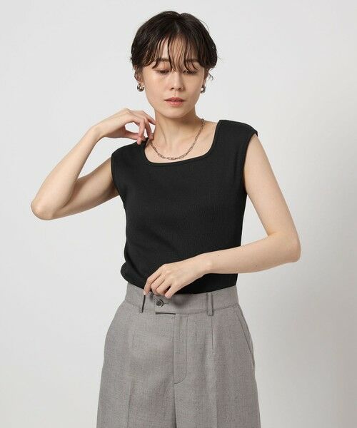 green label relaxing / グリーンレーベル リラクシング カットソー | ブライトリブ フレンチスリーブ プルオーバー カットソー -制菌- | 詳細6