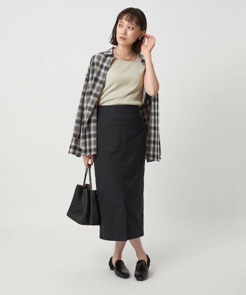 green label relaxing / グリーンレーベル リラクシング カットソー | ブライトリブ フレンチスリーブ プルオーバー カットソー -制菌- | 詳細15