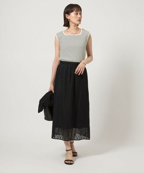 green label relaxing / グリーンレーベル リラクシング カットソー | ブライトリブ フレンチスリーブ プルオーバー カットソー -制菌- | 詳細26