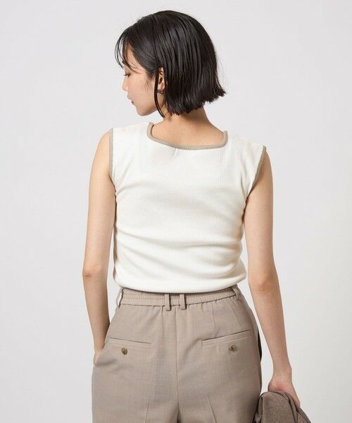 green label relaxing / グリーンレーベル リラクシング カットソー | ブライトリブ フレンチスリーブ プルオーバー カットソー -制菌- | 詳細28