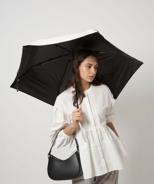 green label relaxing / グリーンレーベル リラクシング 傘 | 【別注】＜because＞パイピング 折りたたみ傘 / 晴雨兼用 / レイン | 詳細1