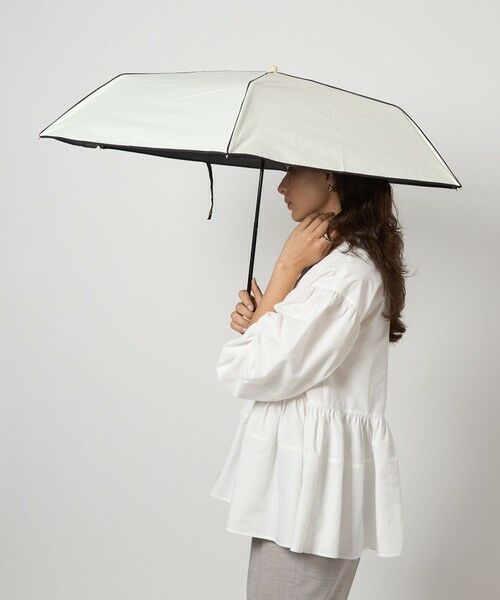 green label relaxing / グリーンレーベル リラクシング 傘 | 【別注】＜because＞パイピング 折りたたみ傘 / 晴雨兼用 / レイン | 詳細2