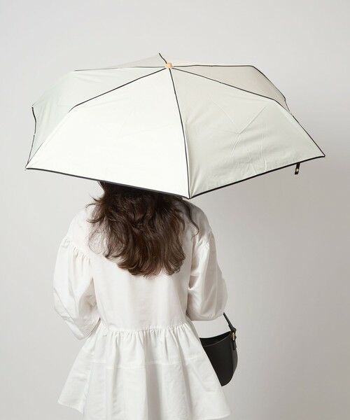 green label relaxing / グリーンレーベル リラクシング 傘 | 【別注】＜because＞パイピング 折りたたみ傘 / 晴雨兼用 / レイン | 詳細3