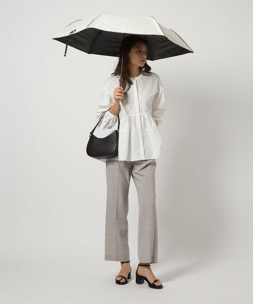 green label relaxing / グリーンレーベル リラクシング 傘 | 【別注】＜because＞パイピング 折りたたみ傘 / 晴雨兼用 / レイン | 詳細4