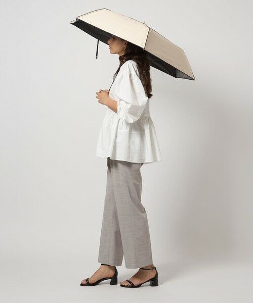 green label relaxing / グリーンレーベル リラクシング 傘 | 【別注】＜because＞パイピング 折りたたみ傘 / 晴雨兼用 / レイン | 詳細11