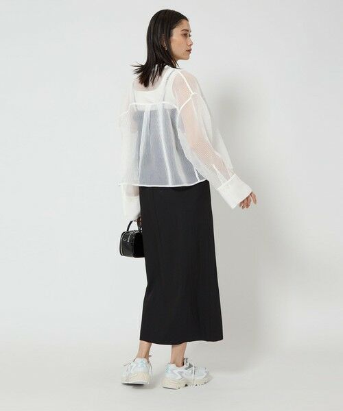 green label relaxing / グリーンレーベル リラクシング シャツ・ブラウス | シアー コードレーン シャツ | 詳細10