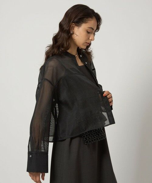 green label relaxing / グリーンレーベル リラクシング シャツ・ブラウス | シアー コードレーン シャツ | 詳細11