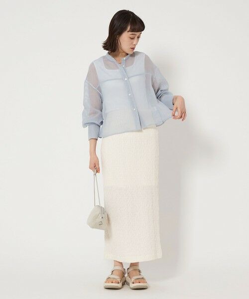 green label relaxing / グリーンレーベル リラクシング シャツ・ブラウス | シアー コードレーン シャツ | 詳細30