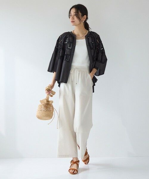 greenlabelrelaxing 結論シリーズ ドライクロスパンツ L 新品 green label relaxing パンツ 「結論シリーズ」ドライクロス