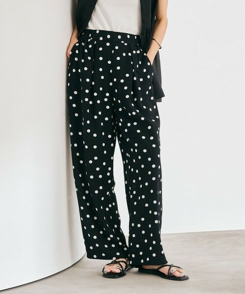 【美品】GREEN LABEL RELAXING パンツスーツ 上M下L ✨美品✨グリーンレーベルリラクシングスーツノーカラーパンツ