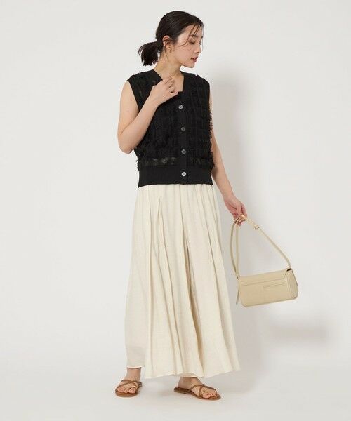 green label relaxing / グリーンレーベル リラクシング その他パンツ | 【WEB限定】＜at ease＞ キュロット パンツ | 詳細1