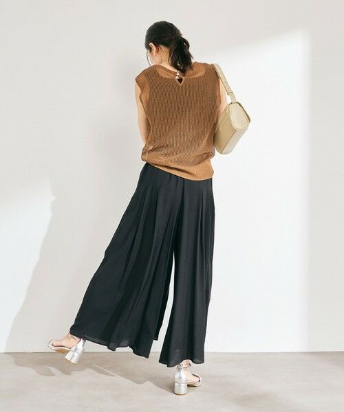 green label relaxing / グリーンレーベル リラクシング その他パンツ | 【WEB限定】＜at ease＞ キュロット パンツ | 詳細18