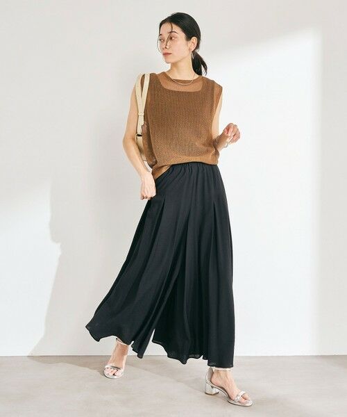 green label relaxing / グリーンレーベル リラクシング その他パンツ | 【WEB限定】＜at ease＞ キュロット パンツ | 詳細16