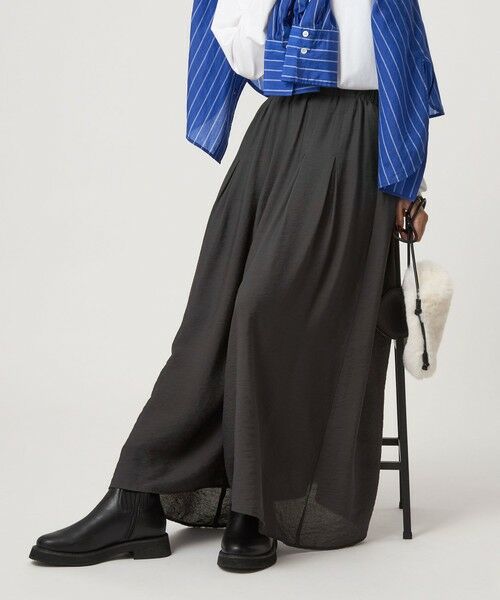 green label relaxing / グリーンレーベル リラクシング その他パンツ | 【WEB限定】＜at ease＞ キュロット パンツ | 詳細18