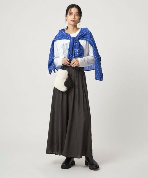 green label relaxing / グリーンレーベル リラクシング その他パンツ | 【WEB限定】＜at ease＞ キュロット パンツ | 詳細22