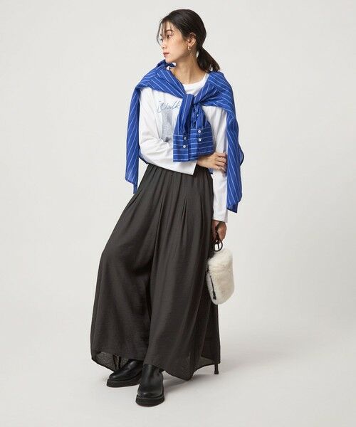 green label relaxing / グリーンレーベル リラクシング その他パンツ | 【WEB限定】＜at ease＞ キュロット パンツ | 詳細25