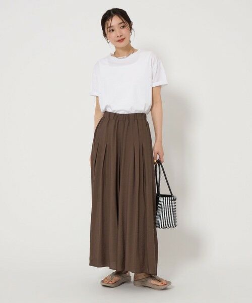 green label relaxing / グリーンレーベル リラクシング その他パンツ | 【WEB限定】＜at ease＞ キュロット パンツ | 詳細29