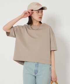 green label relaxing / グリーンレーベル リラクシング カットソー | クロップド ポンチ Ｔシャツ