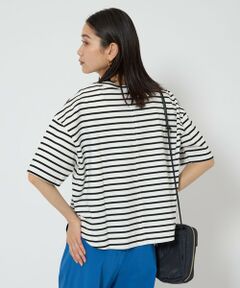 green label relaxing / グリーンレーベル リラクシング カットソー | クロップド ポンチ Ｔシャツ