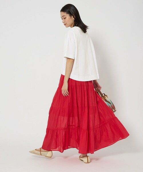 green label relaxing / グリーンレーベル リラクシング カットソー | クロップド ポンチ Ｔシャツ | 詳細4