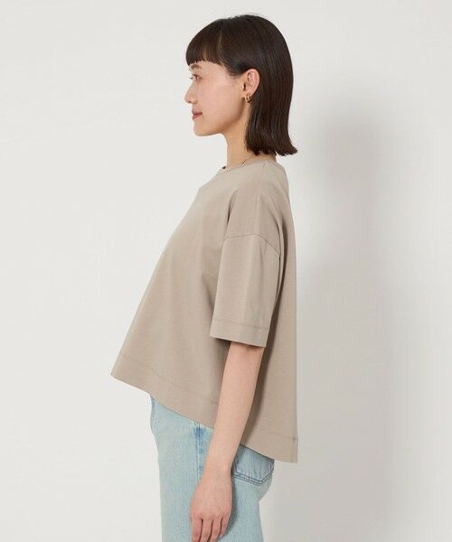 green label relaxing / グリーンレーベル リラクシング カットソー | クロップド ポンチ Ｔシャツ | 詳細9