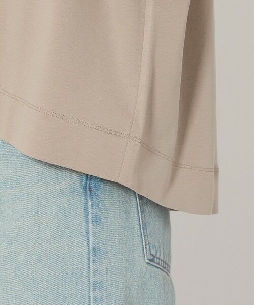 green label relaxing / グリーンレーベル リラクシング カットソー | クロップド ポンチ Ｔシャツ | 詳細13
