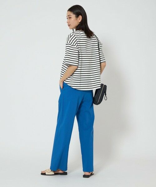 green label relaxing / グリーンレーベル リラクシング カットソー | クロップド ポンチ Ｔシャツ | 詳細24