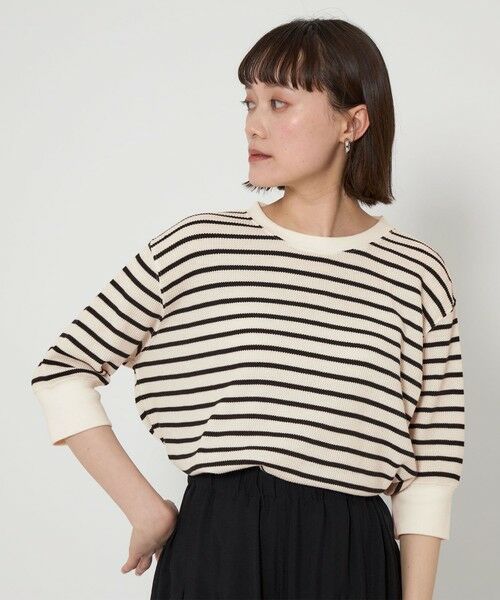 green label relaxing/グリーンレーベル リラクシング 【WEB限定】<at ease>ワッフル ショートスリーブT その他1 FREE green label relaxing/グリーンレーベル リラクシング 【WEB限定】<at ease>ワッフル ショートスリーブT その他1 FREE