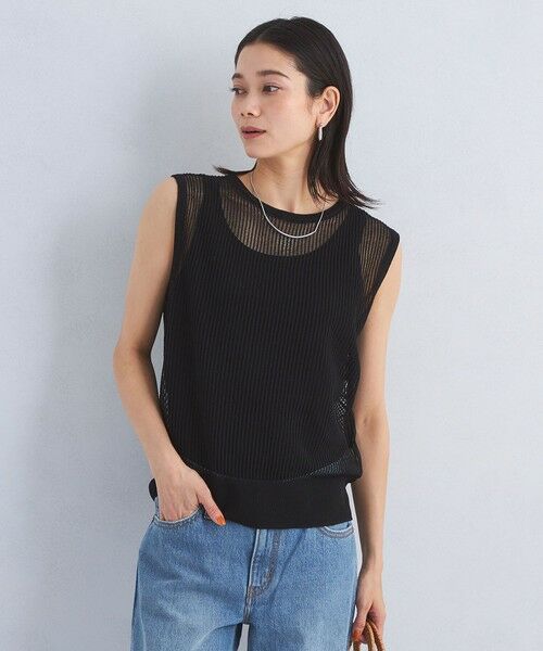 【タグ付新品未使用品】theory 濃紺　ノースリーブニット　S Theory luxe タグ付きノースリーブニット - メルカリ