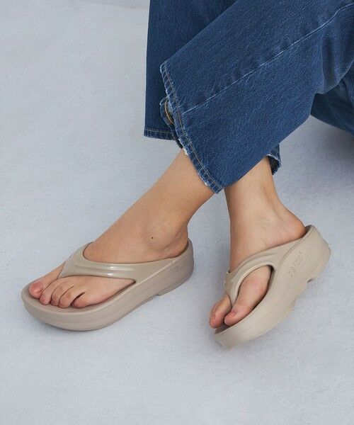 green label relaxing / グリーンレーベル リラクシング サンダル | ＜OOFOS＞OOmega プラットフォーム サンダル / ウーメガ | 詳細8