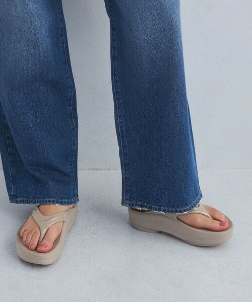 green label relaxing / グリーンレーベル リラクシング サンダル | ＜OOFOS＞OOmega プラットフォーム サンダル / ウーメガ | 詳細11