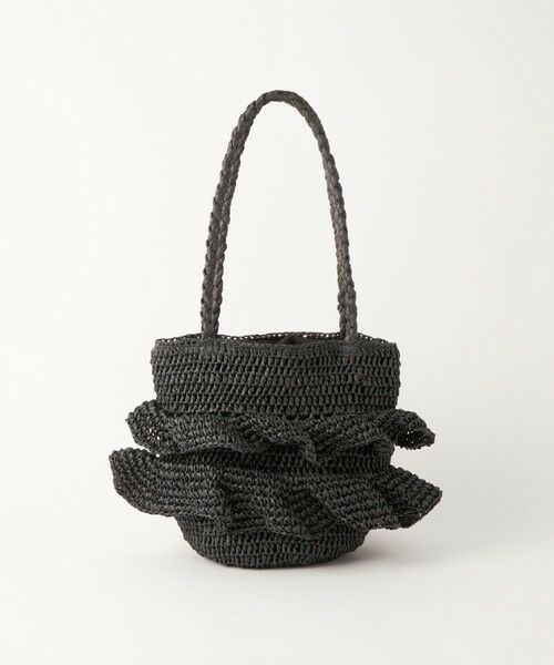 グリーンレーベルリラクシング　＜VINCENT PRADIER＞フリル バッグ セール】 ＜VINCENT PRADIER＞フリル バッグ （ショルダーバッグ