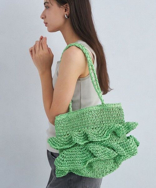 グリーンレーベルリラクシング　＜VINCENT PRADIER＞フリル バッグ VINCENT PRADIER＞フリル バッグ