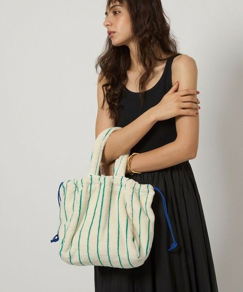 green label relaxing / グリーンレーベル リラクシング その他小物 | ＜BONGUSTA＞巾着 ハンドル付き バッグ | 詳細1