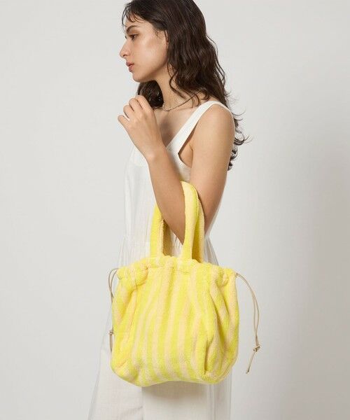 green label relaxing / グリーンレーベル リラクシング その他小物 | ＜BONGUSTA＞巾着 ハンドル付き バッグ | 詳細15