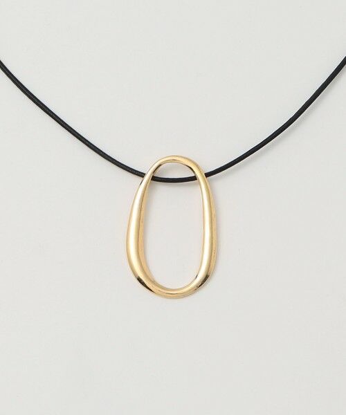 green label relaxing / グリーンレーベル リラクシング ネックレス・ペンダント・チョーカー | オーバルリング コード ネックレス | 詳細1