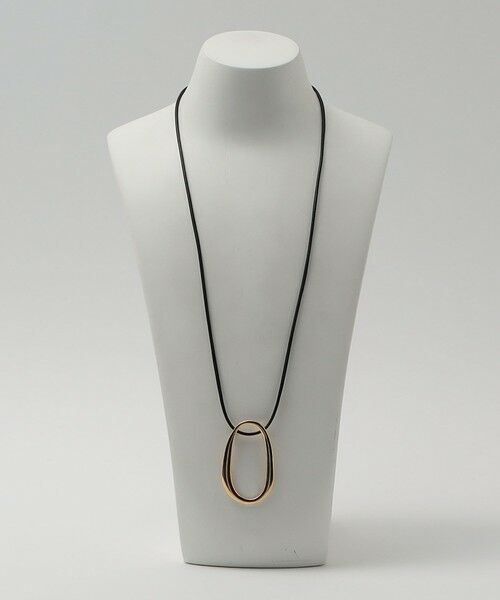 green label relaxing / グリーンレーベル リラクシング ネックレス・ペンダント・チョーカー | オーバルリング コード ネックレス | 詳細5