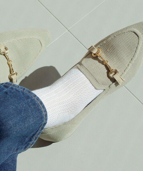 green label relaxing / グリーンレーベル リラクシング ソックス | ＜MAEE＞コンプレッション ソックス（コットンシアー） | 詳細10