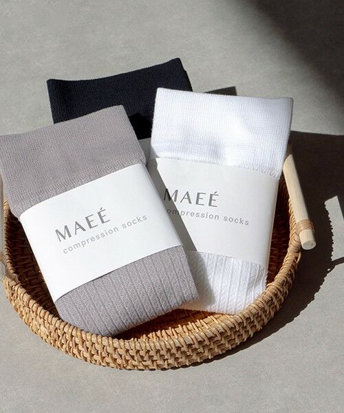 green label relaxing / グリーンレーベル リラクシング ソックス | ＜MAEE＞コンプレッション ソックス（コットンシアー） | 詳細2