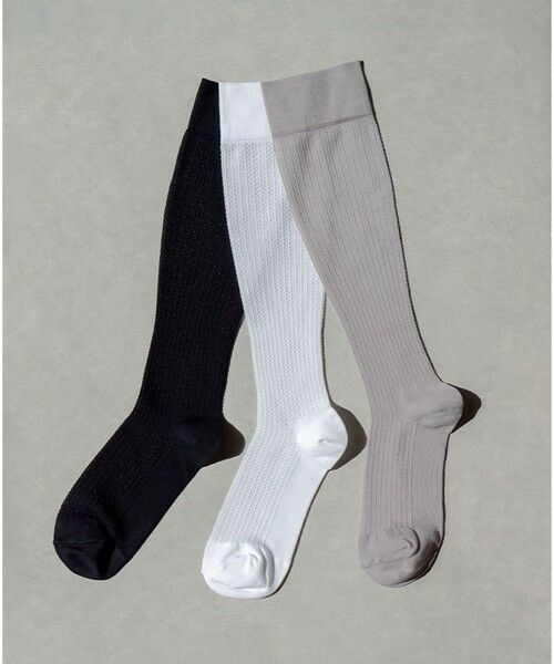 green label relaxing / グリーンレーベル リラクシング ソックス | ＜MAEE＞コンプレッション ソックス（コットンシアー） | 詳細5