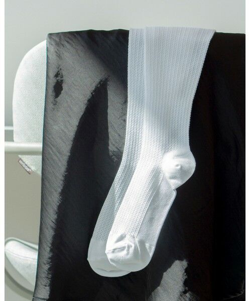 green label relaxing / グリーンレーベル リラクシング ソックス | ＜MAEE＞コンプレッション ソックス（コットンシアー） | 詳細8